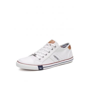 Tenisi barbati  alb - textil