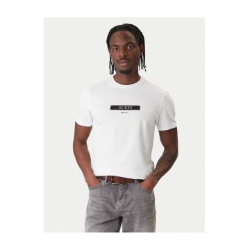 Tricou barbati  culoare alb - din bumbac