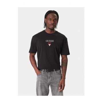 Tricou barbati  negru - din bumbac