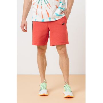 Bermude cu snur de ajustare - Rosu