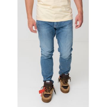 Blugi conici slim fit Austin