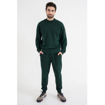 Bluza de trening relaxed fit Dapocrew - Verde englez
