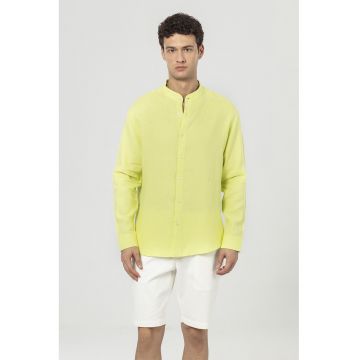 Camasa tunica de in - Galben deschis