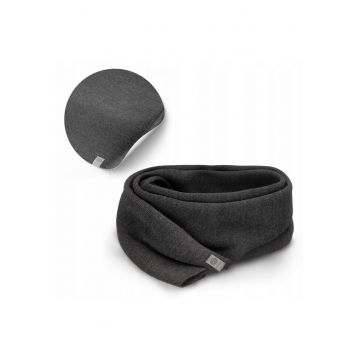Esarfa de iarna pentru barbati -  160 cm - 100% acril - izolatie excelenta impotriva frigului - design modern - fara franjuri - culoare melanj - stil universal - usor de intretinut - material moale - gri inchis - perfecta ca si cadou - stil