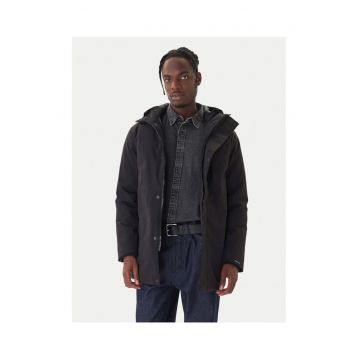 Geaca de iarna barbati  negru - fabricata din materiale de calitate