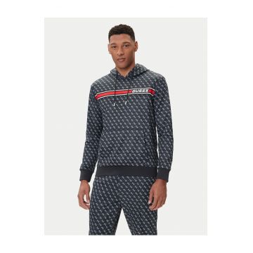 Hanorac barbati  bleumarin cu print