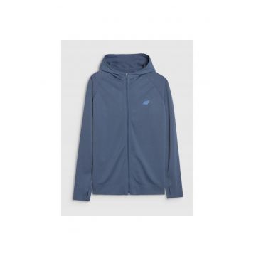 Hanorac sport pentru barbati  alergare montana - uscare rapida - bleumarin - material sintetic