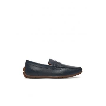 Mocasini barbati - piele naturala - bleumarin - Bleumarin