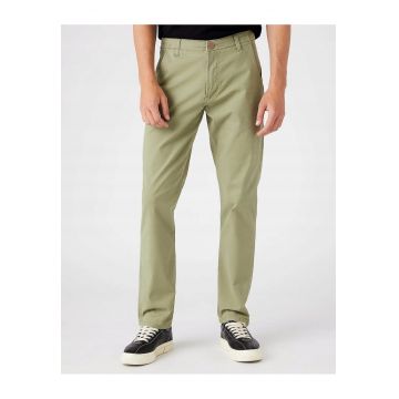 Pantaloni barbati -  model Casey Chino - verde - bumbac/elastan