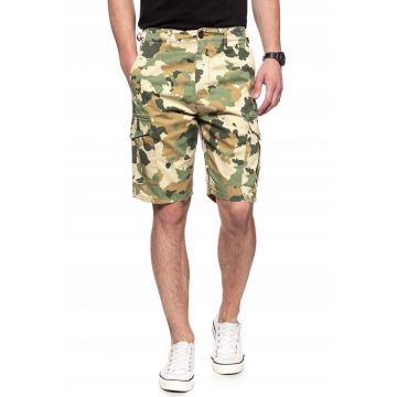 Pantaloni scurti  FATIGUE SHORTS - camuflaj - croiala lejera - bumbac -