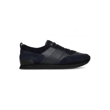 Pantofi sport barbati -  LENARK-07 MI08 - bleumarin - piele naturala