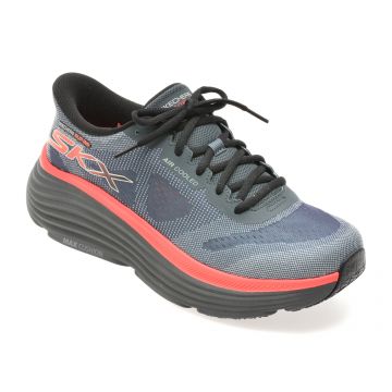 Pantofi sport SKECHERS gri, MAX CUSHIONING ENDEAVOUR, din material textil