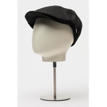 Sapca cu model herringbone - Negru
