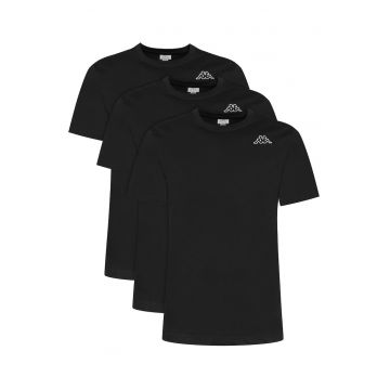 Set tricouri barbatesti  negru - bumbac