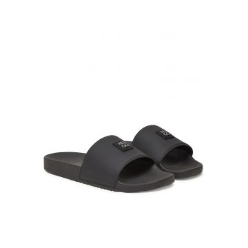 Slapi barbati  model Black 001 - negru