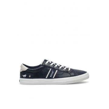 Tenisi barbati  bleumarin - piele ecologica -