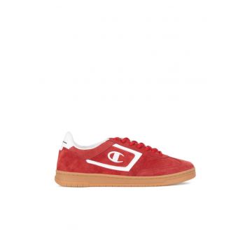 Tenisi barbati -  CL78 S LOW - piele naturala - rosu