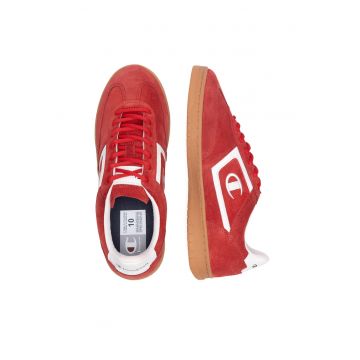 Tenisi barbati -  CL78 S LOW - piele naturala - rosu
