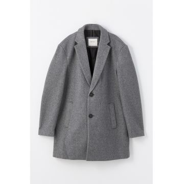 Trenci regular-fit cu nasturi - Gri deschis