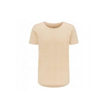 Tricou barbatesc  Shaped Tee - regular fit - bej - 100% bumbac -