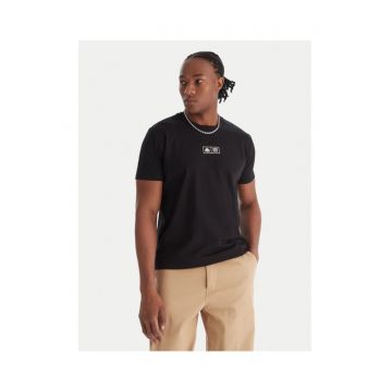 Tricou barbati  negru - bumbac