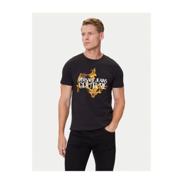 Tricou barbati  negru - din bumbac 100%