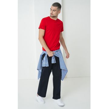 Tricou slim fit de bumbac