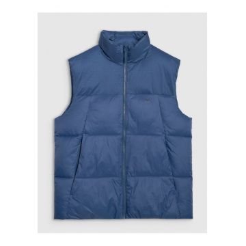 Vesta matlasata barbati  denim - 46767 - Albastru