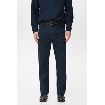 Blugi regular-fit - Albastru inchis