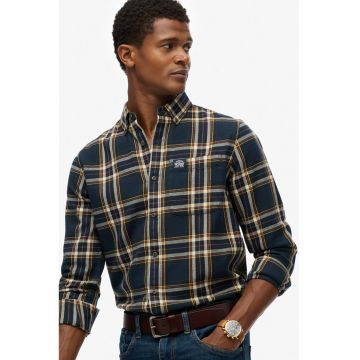 Camasa slim fit de bumbac organic Lumberjack