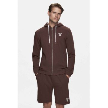 Hanorac cu fermoar -  HILGARD - Maro - Maro