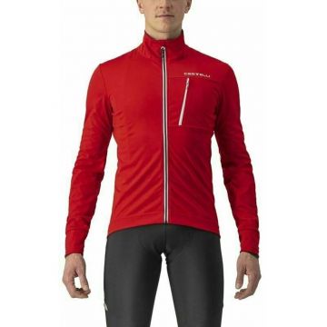 Jacheta sport barbati -  Sintetic - Rosu - Rosu