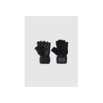 Manusi sport  antrenament - antiderapante - negre -