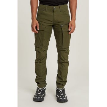 Pantaloni cargo conici Rovic - Verde masliniu