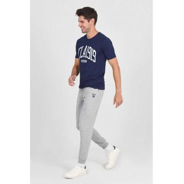 Pantaloni de trening din amestec de bumbac Luskin