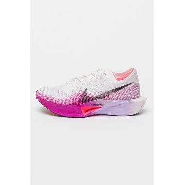 Pantofi de plasa pentru alergare Zoomx Vaporfly Next - Alb/Violet