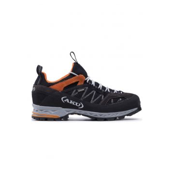 Pantofi sport barbati  207887923 - Piele intoarsa/Sintetic/Textil - Negru - Negru