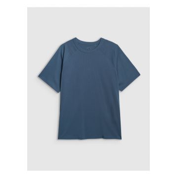Tricou Barbati  Oversize Verde Azur - 100% Bumbac - Albastru