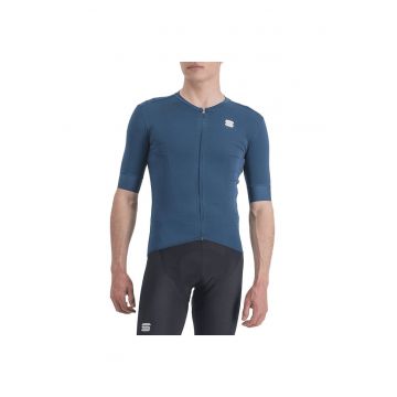 Tricou ciclism barbati  Monocrom Albastru - Albastru