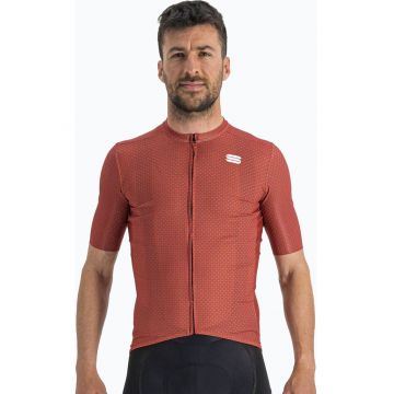 Tricou de ciclism pentru barbati -  Checkmate - Poliester - Rosu