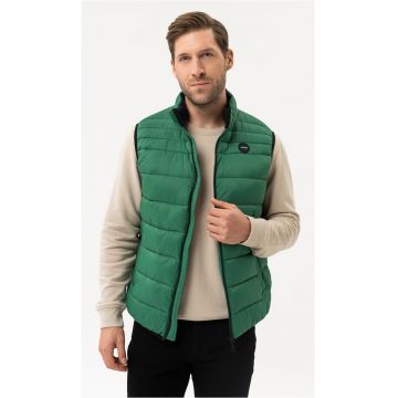 Vesta matlasata  V-Fino pentru barbati - Verde