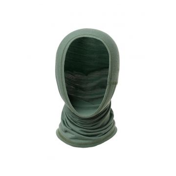 Bandana tubulara merino  LightWool - pentru drumetie - Kaki