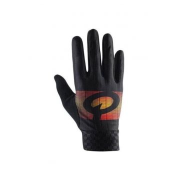 Manusi ciclism  Faded - sensibile la ecran tactil - negru/portocaliu -