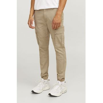 Pantaloni cargo uni - Bej