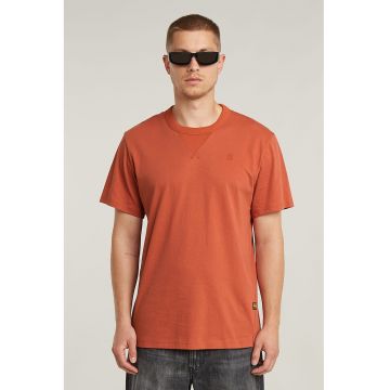 Tricou de bumbac organic Nifous - Rosu deschis