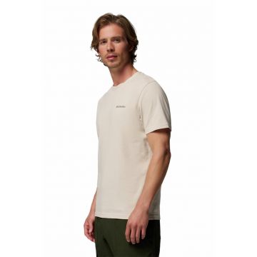 Tricou de bumbac organic Rapid Ridge - Maro inchis/Bej deschis