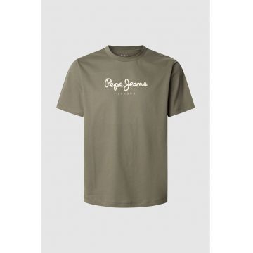 Tricou din bumbac Eggo - Verde masliniu