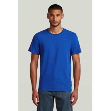 Tricou slim fit cu decolteu la baza gatului Base