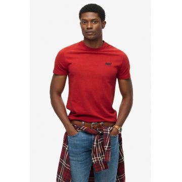 Tricou slim fit din bumbac Essential