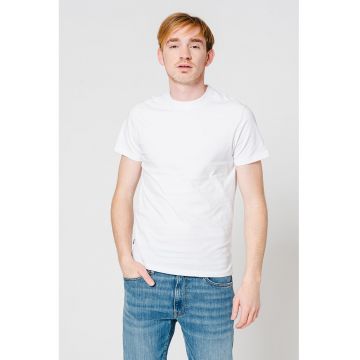 Tricou slim fit din bumbac Essential